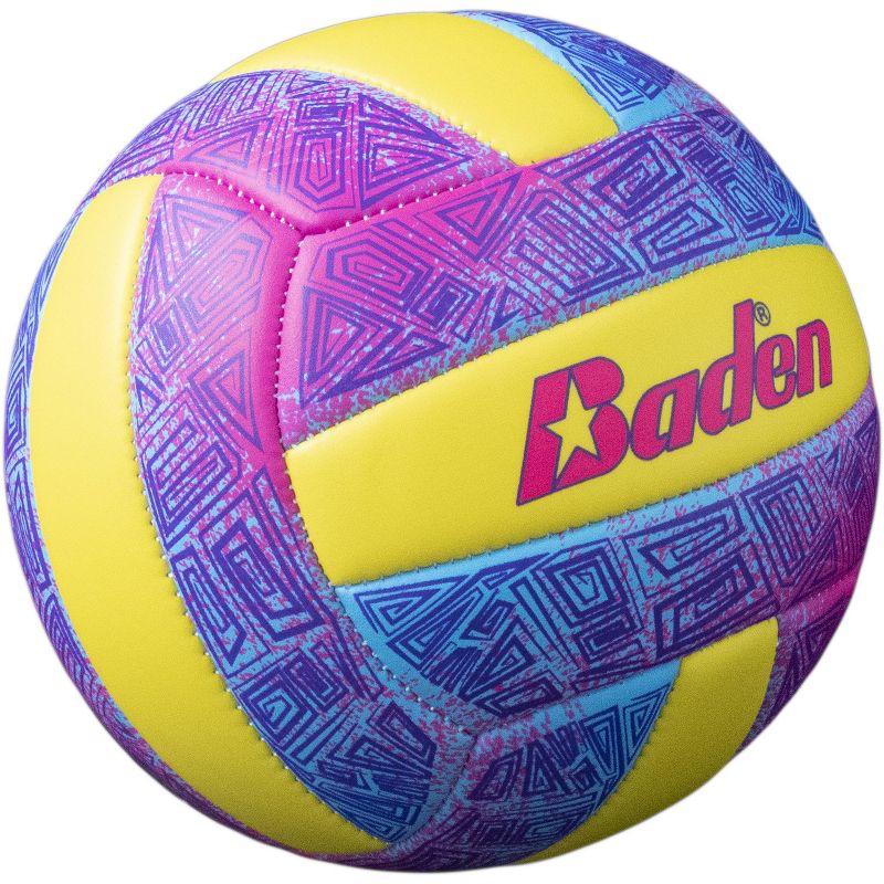 Sportime GradeBall Rubber Volleyballs, Assorted Colors, set of 6
