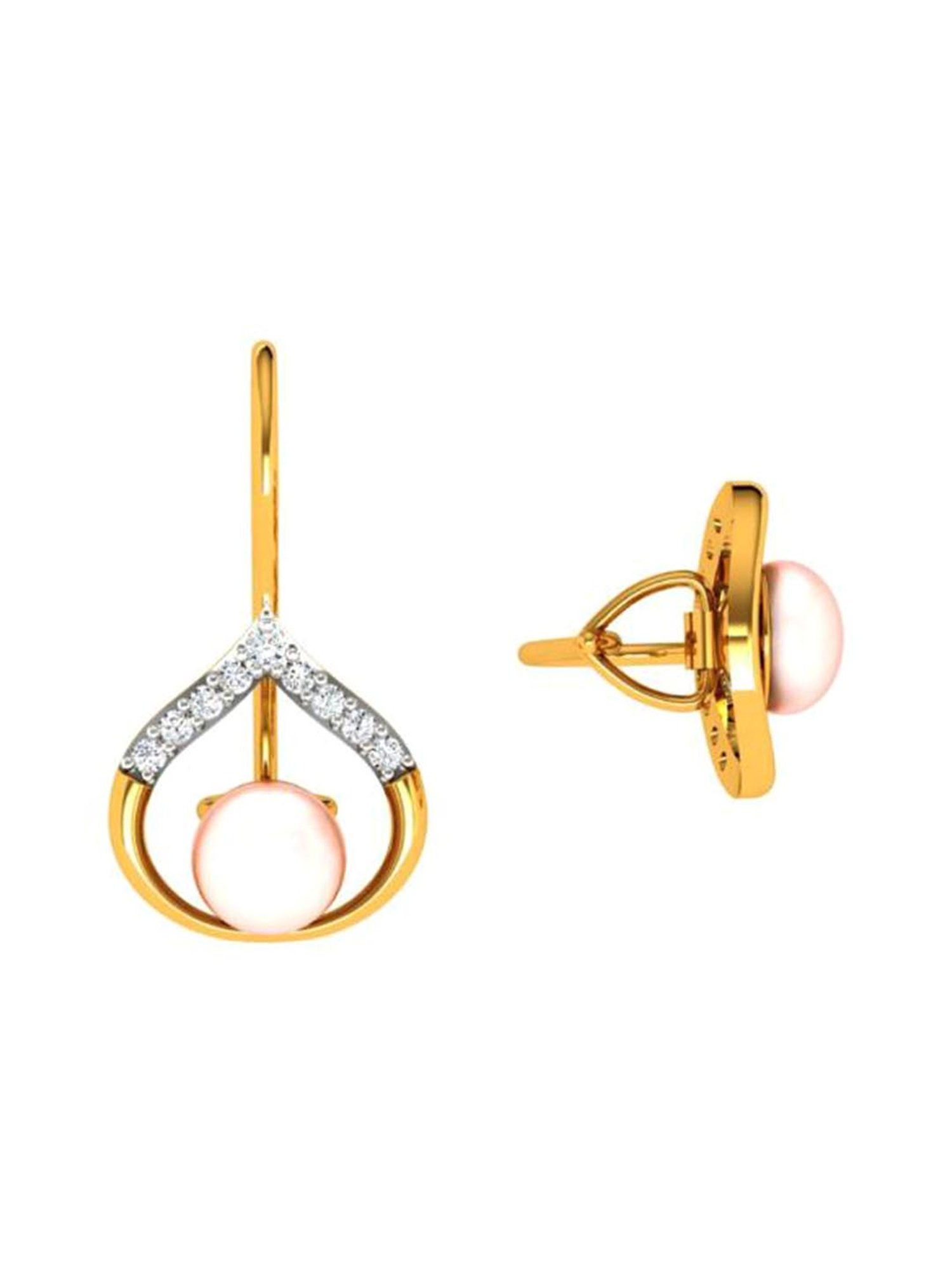 P.C. Chandra Jewellers 14k Gold Earrings for Women