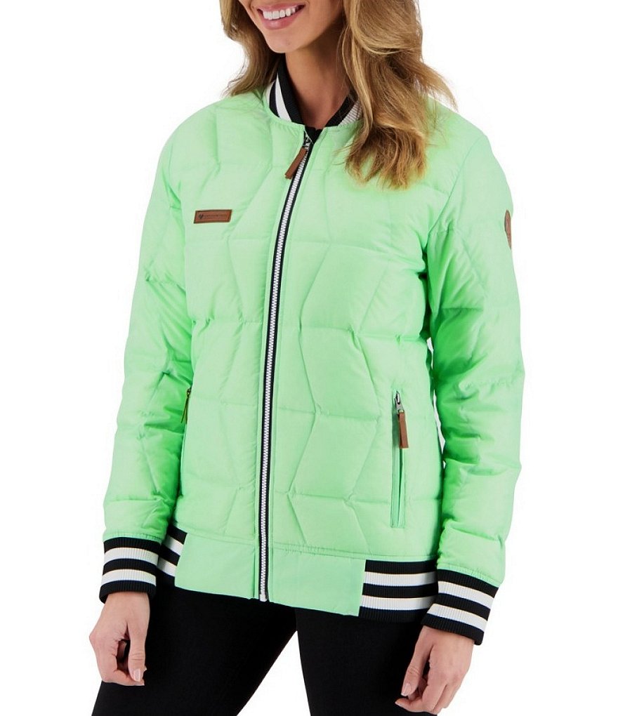 Obermeyer Paige HydroBlock&reg; Classic Quilted Down Long Sleeve Jacket