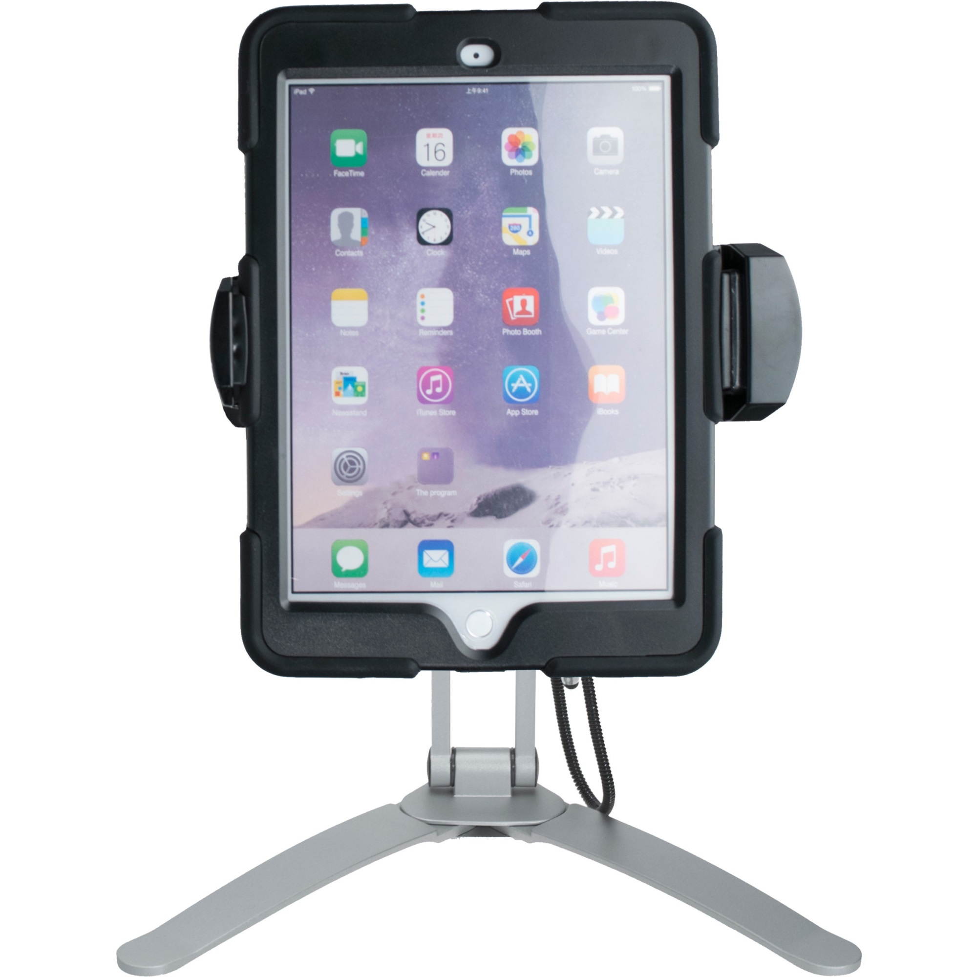 CTA Digital PAD-KMSB 2-in-1 Multi Flex Tablet Stand & Wall Mount, Black
