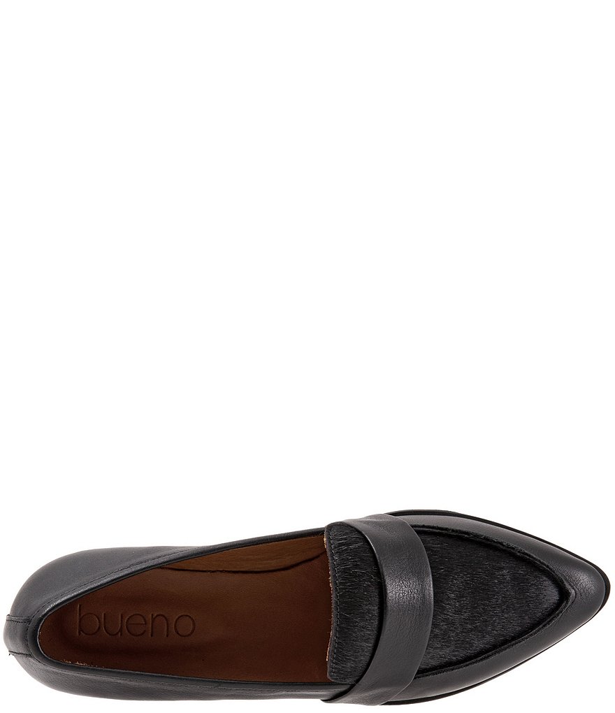 Bueno Barnes Leather Calf Hair Loafers