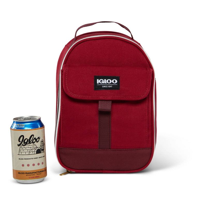 Igloo Nostalgia Domed Lunch Box - Wine