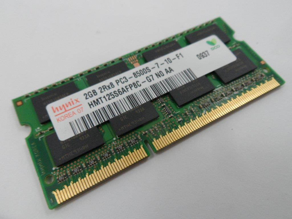 Hynix 2GB DDR3 Memory SO-DIMM 204pin PC3-8500S 1066MHz HMT125S6AFP8C-G7