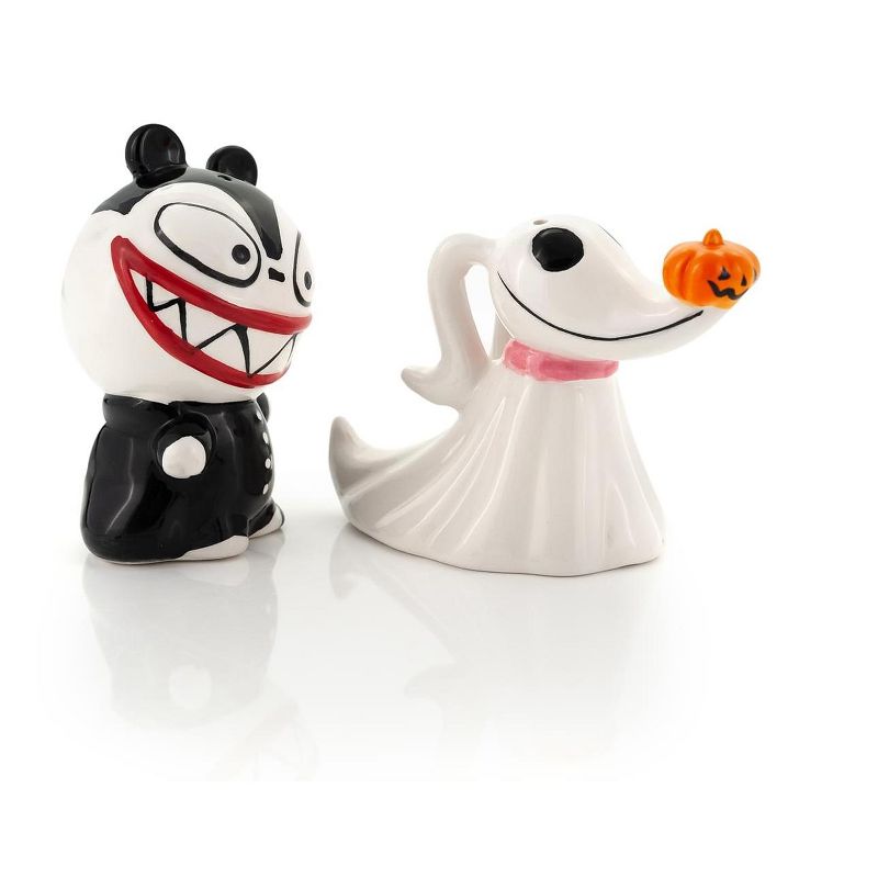 Seven20 Nightmare Before Christmas Scary Teddy & Zero Ceramic Salt & Pepper Shakers