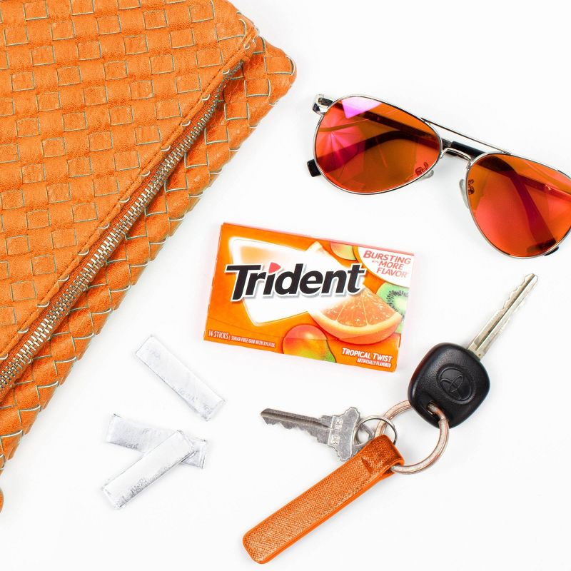 Trident Tropical Twist Gum - 8ct