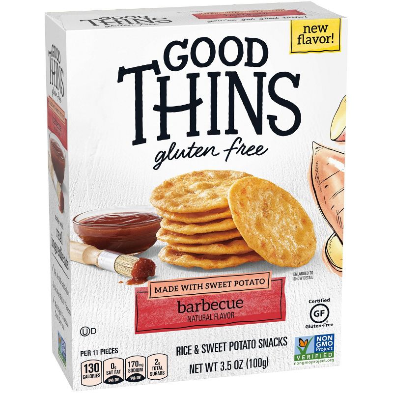 Good Thins Sweet Potato Barbecue Gluten Free - 3.5oz