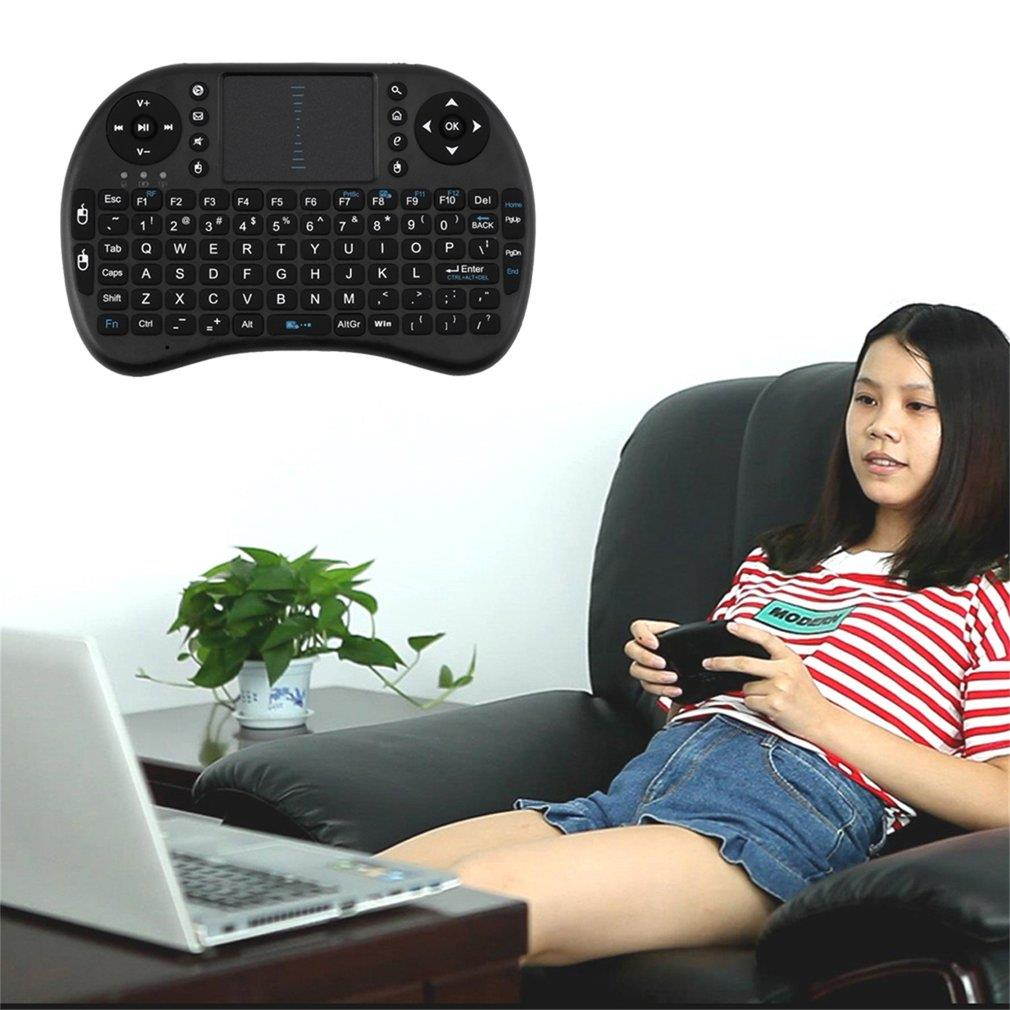 Mini Wireless Keyboard 2.4G with Touchpad Handheld Keyboard for PC Android TV