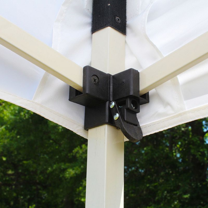 Quick Shade Weekender Elite 10 x 10 Foot Slant Leg Durable Pop Up Canopy, White