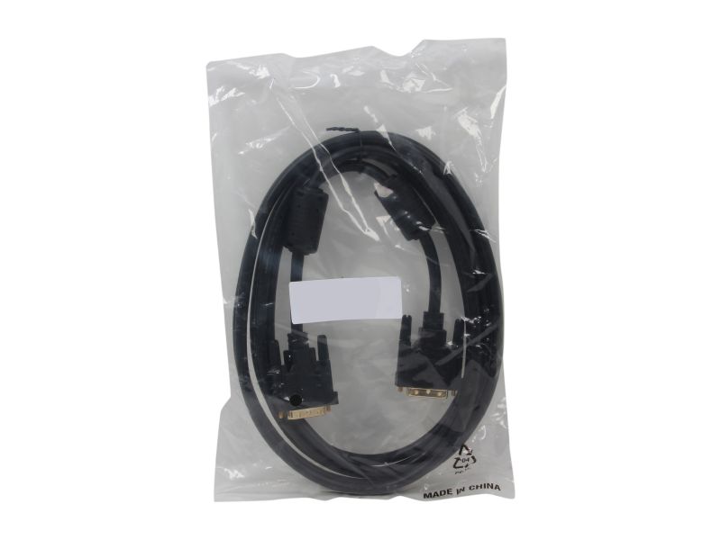 DAT 7321D Black Male to Male One DVI-D to DVI-D Single Link Cable