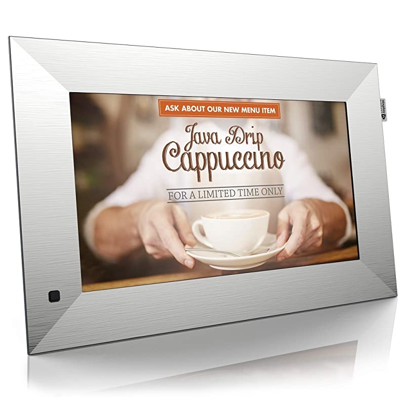 13 Inch - Simple, Scalable and Stunning Small Format Digital Signage, Ready to use Right Out of The Box. Remote Content Management