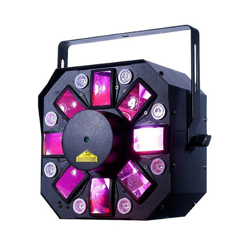 ADJ Stinger II 3 in 1 FX Moonflower Laser & UV Black Light + Transport Case