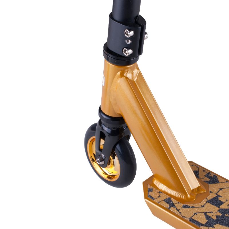 Fuzion Gold Pro X-3 2 Wheel Scooter - Gold