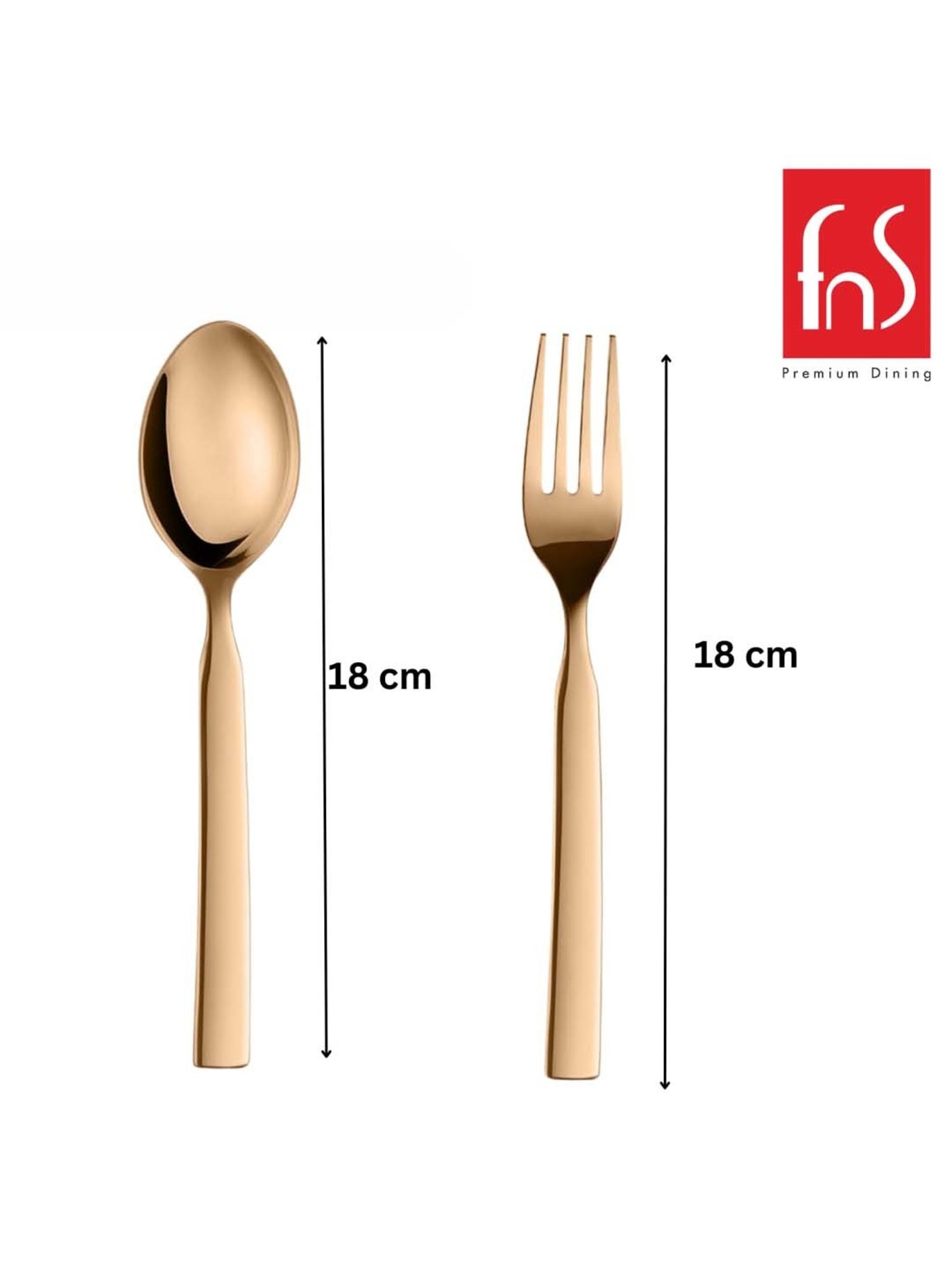 Home4U Iona Multi Wood Cutlery (2 Pcs)