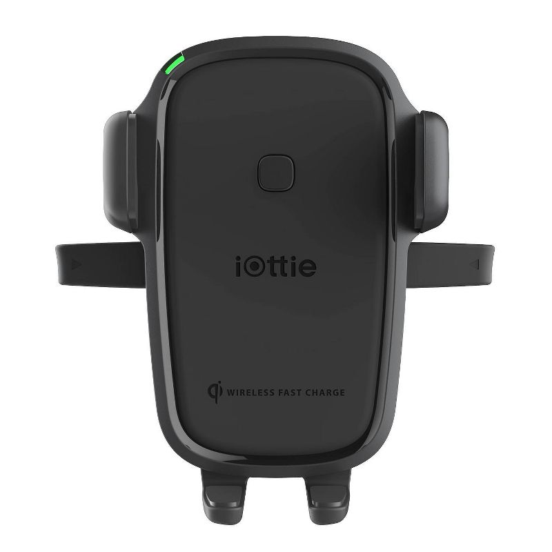 iOttie Easy One Touch Wireless 2 Air Vent/CD with 10W Qi Wireless Charging Mount - Black