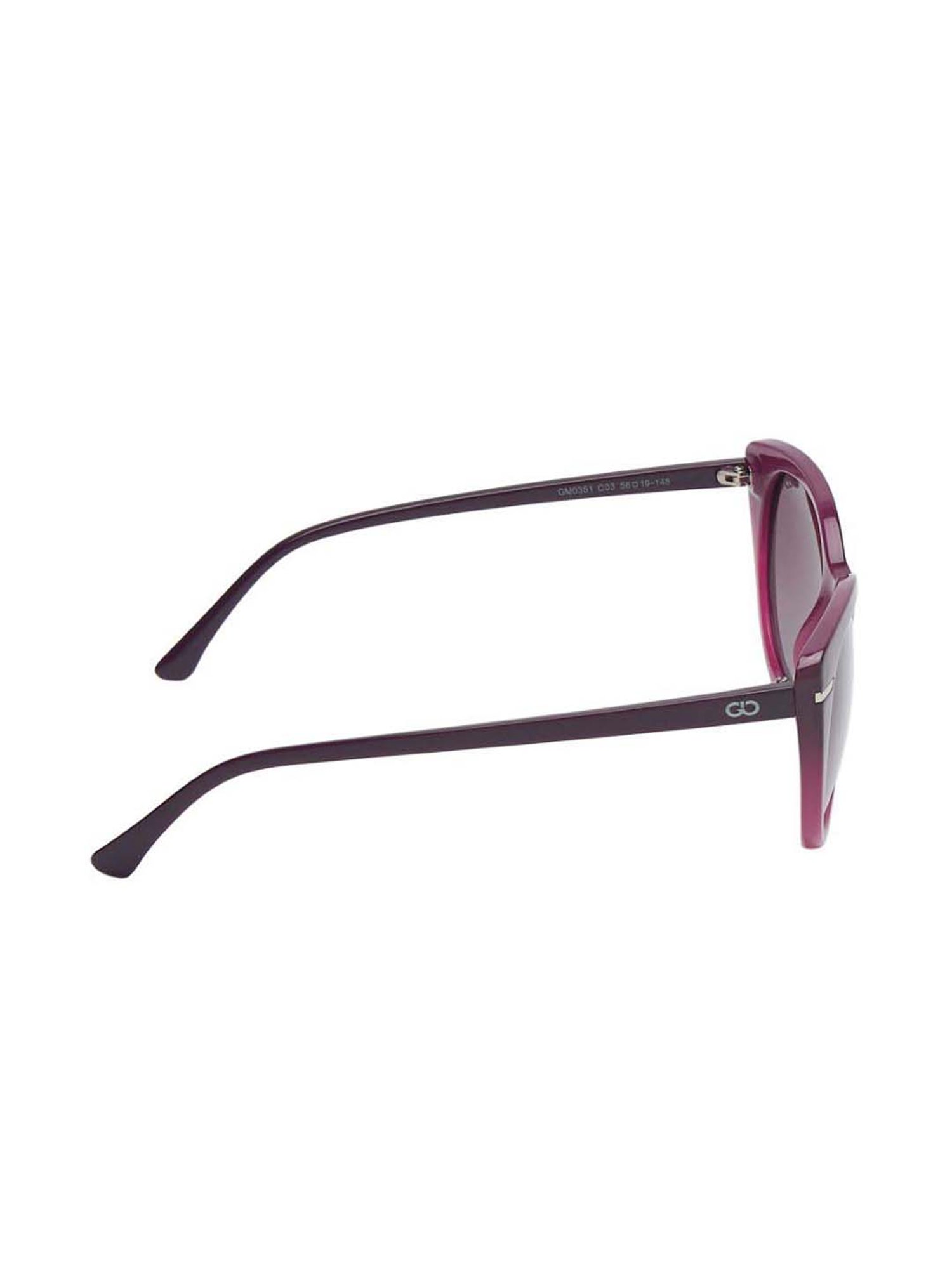 Gio Collection GM0351C03 Purple Cat Eye Sunglasses