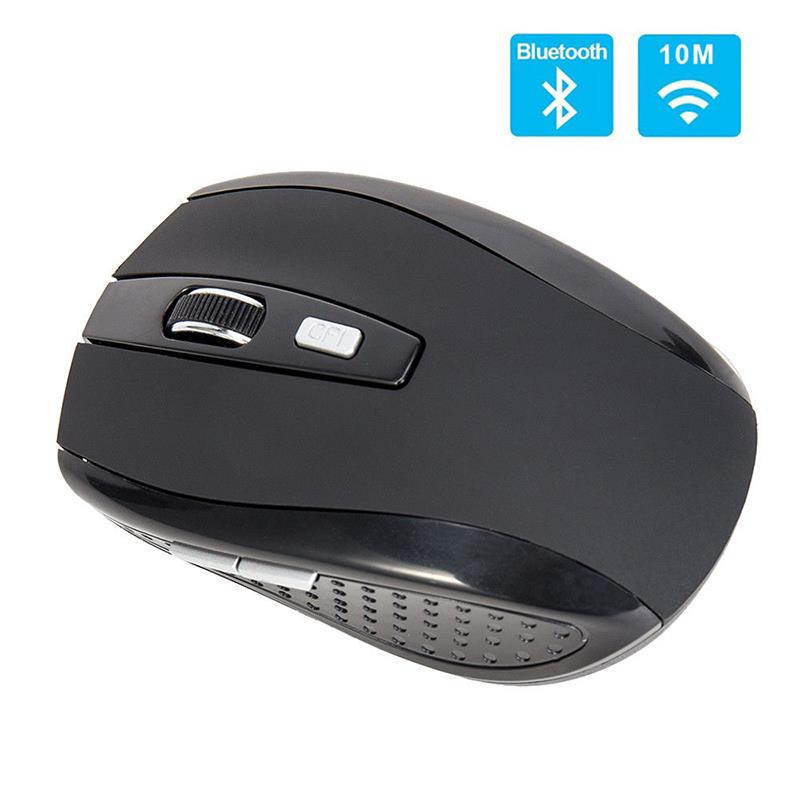 2.4GHZ Portable Wireless Mouse Cordless Optical Scroll Mouse for PC Laptop  black