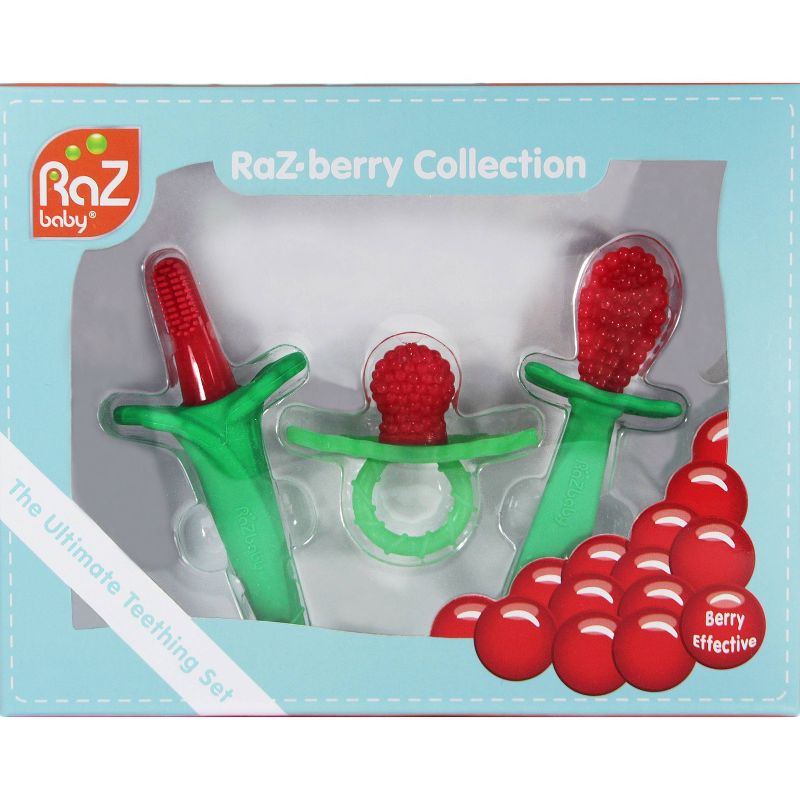 Razbaby RaZberry Teething Collection Gift Set