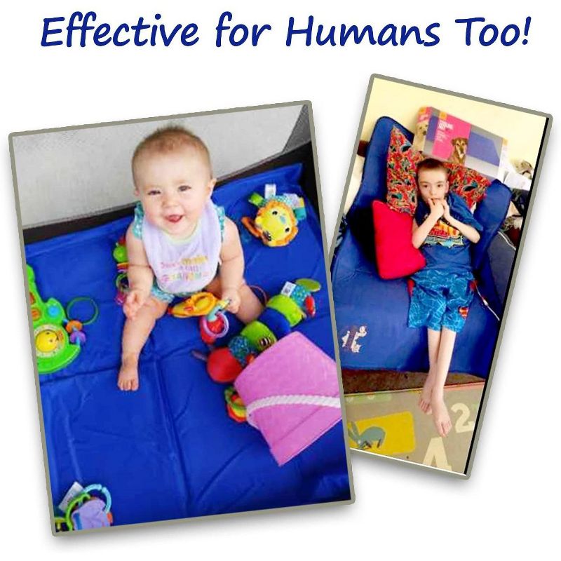 Arf Pets 35 x 55 Ped Dog Self Cooling Mat Pad for Kennels, Crates and Beds