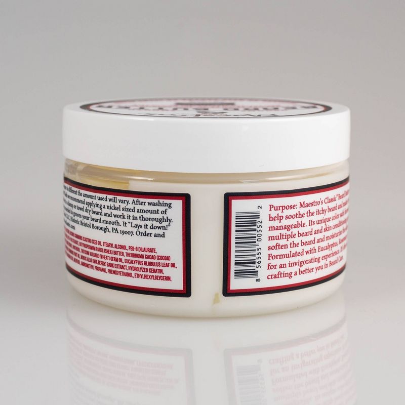Maestro's Classic Beard Butter Spirited Blend - 4oz