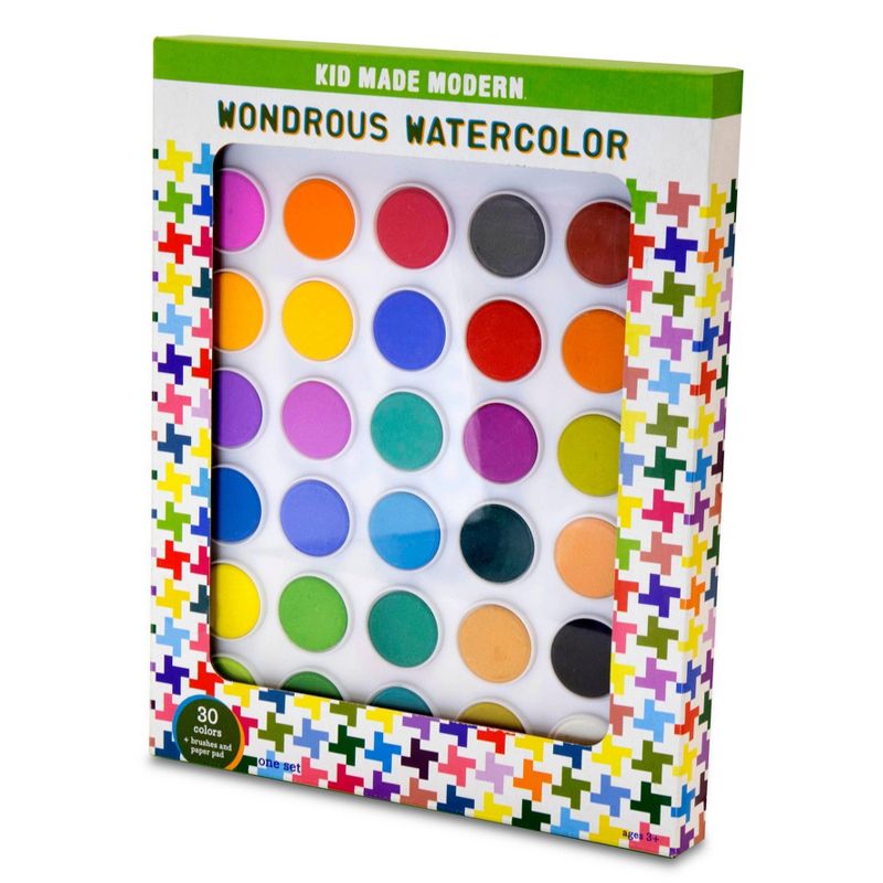 Kid Made Modern Wondrous Watercolor Paints - 30 Color