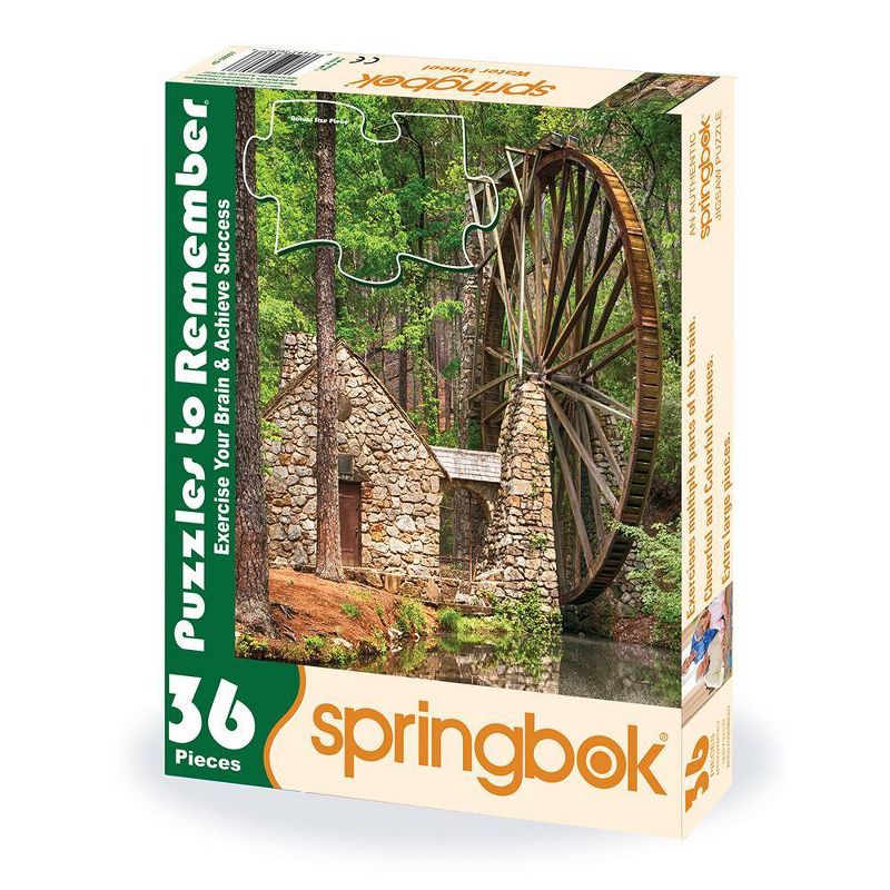 Springbok Water Wheel Jigsaw Puzzle 36pc