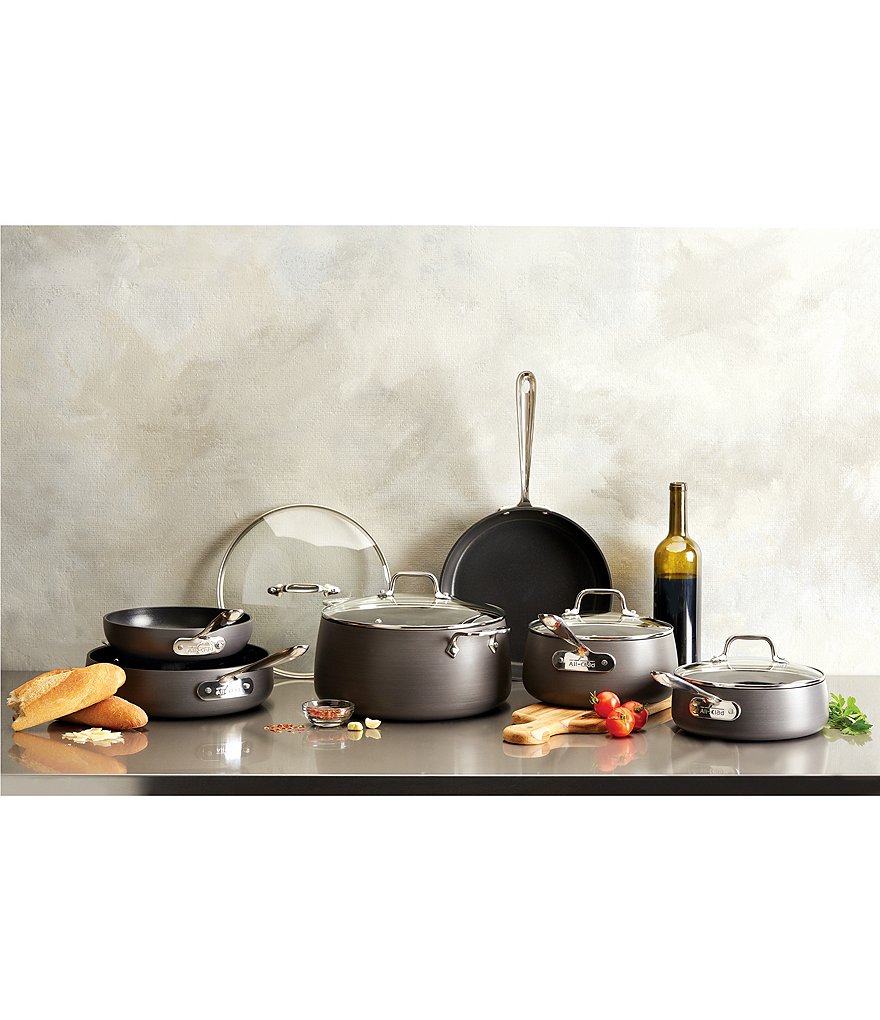All-Clad HA1 Hard-Anodized Nonstick 10-Piece Cookware Set