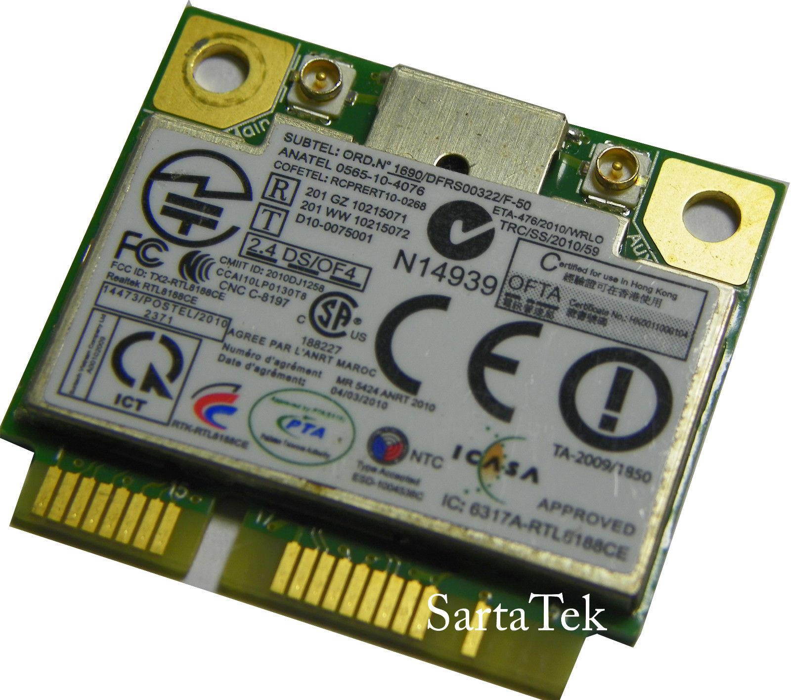 New lenovo 20200015 FRU 60Y3247 Realtek RTL8188CE 802.11b/g/n Wireless PCIe Half