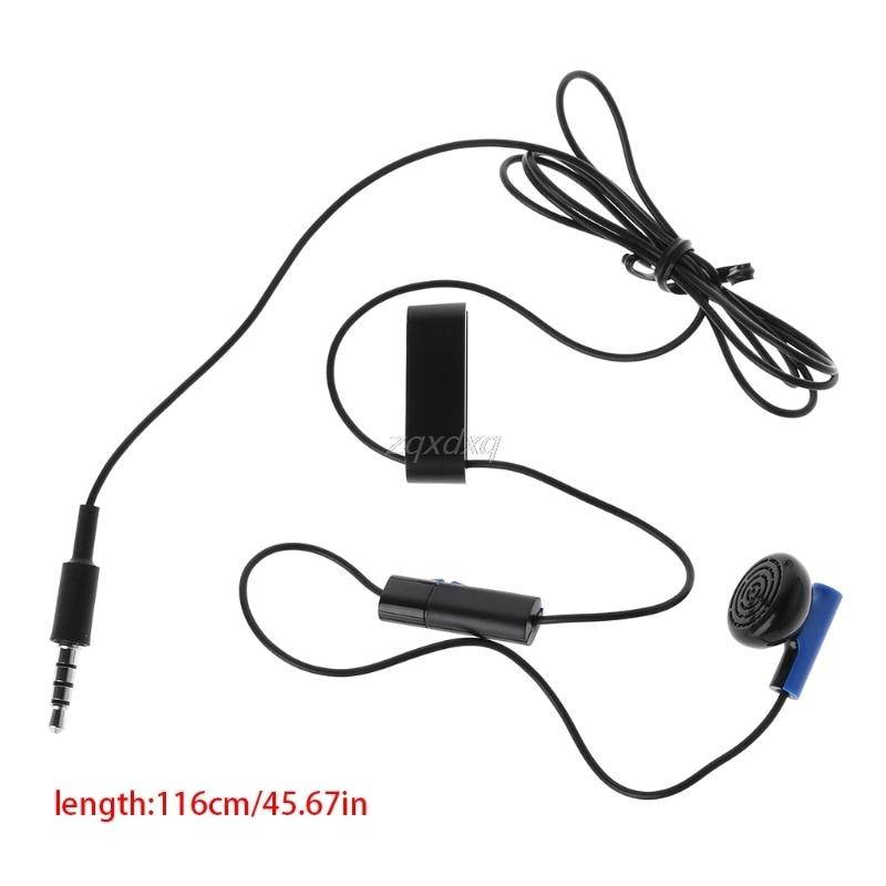 Gamepad Headset With Microphone Earpiece For PS4 Controller Earphones Earbuds July 211 Drop ship