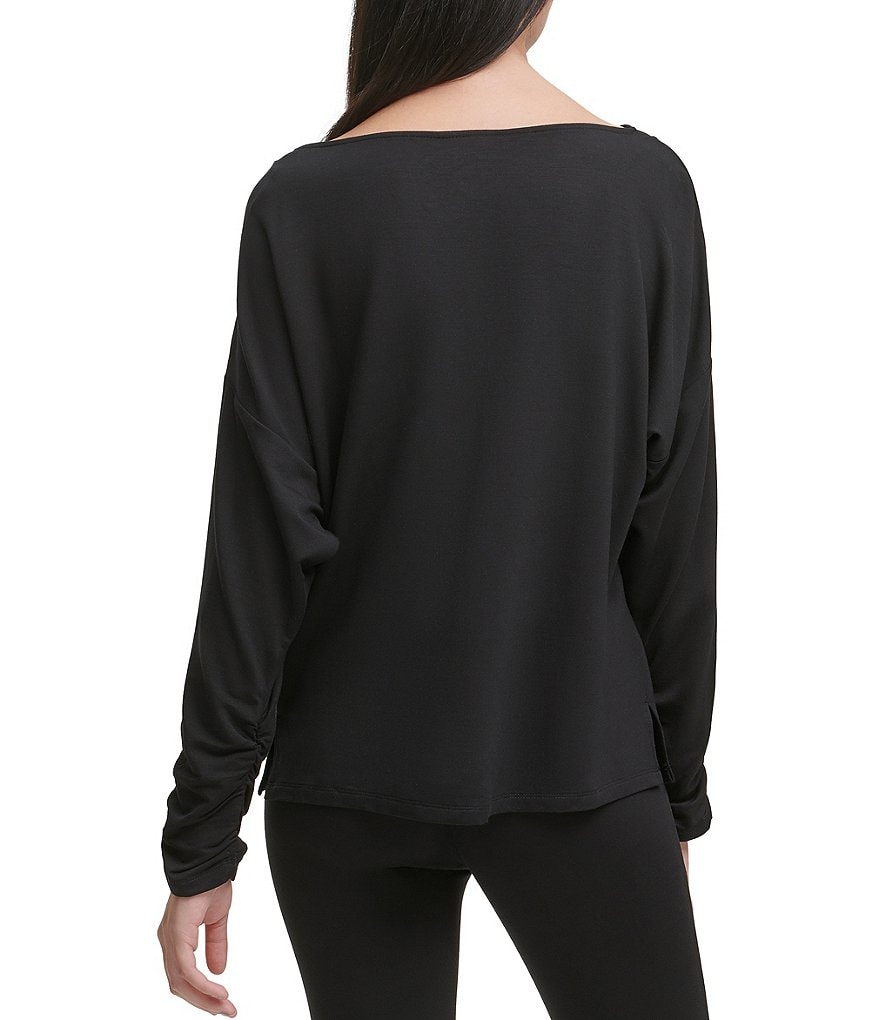 Karen Kane Short Sleeve Tie-Dye Hoodie