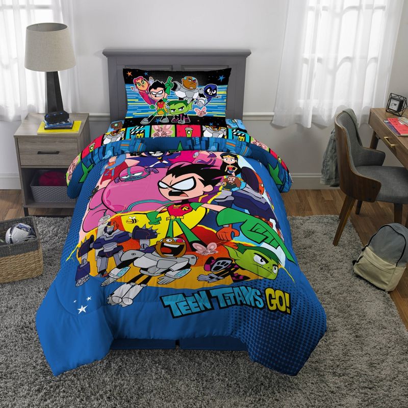 Twin Teen Titans Hollywood Bedding Bundle
