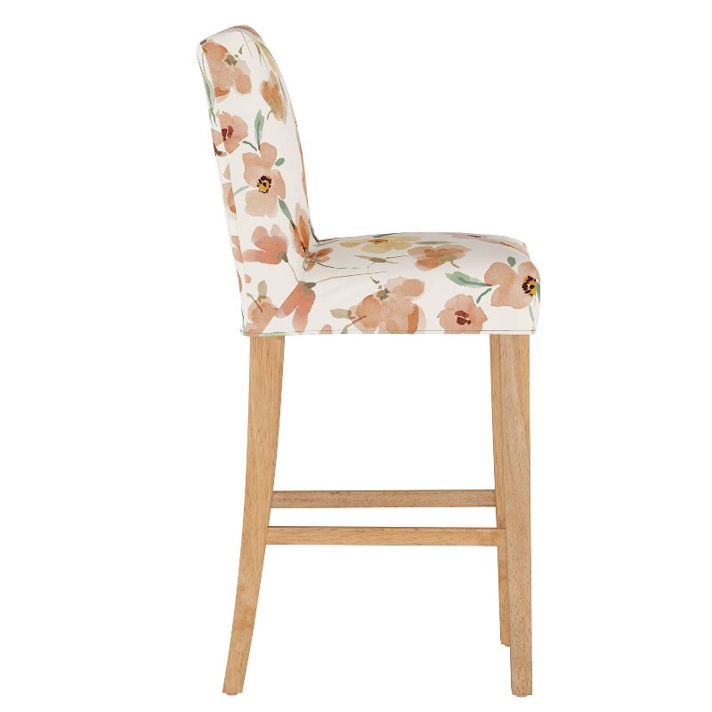 Slipcover Barstool Ginny Floral Harvest - Skyline Furniture