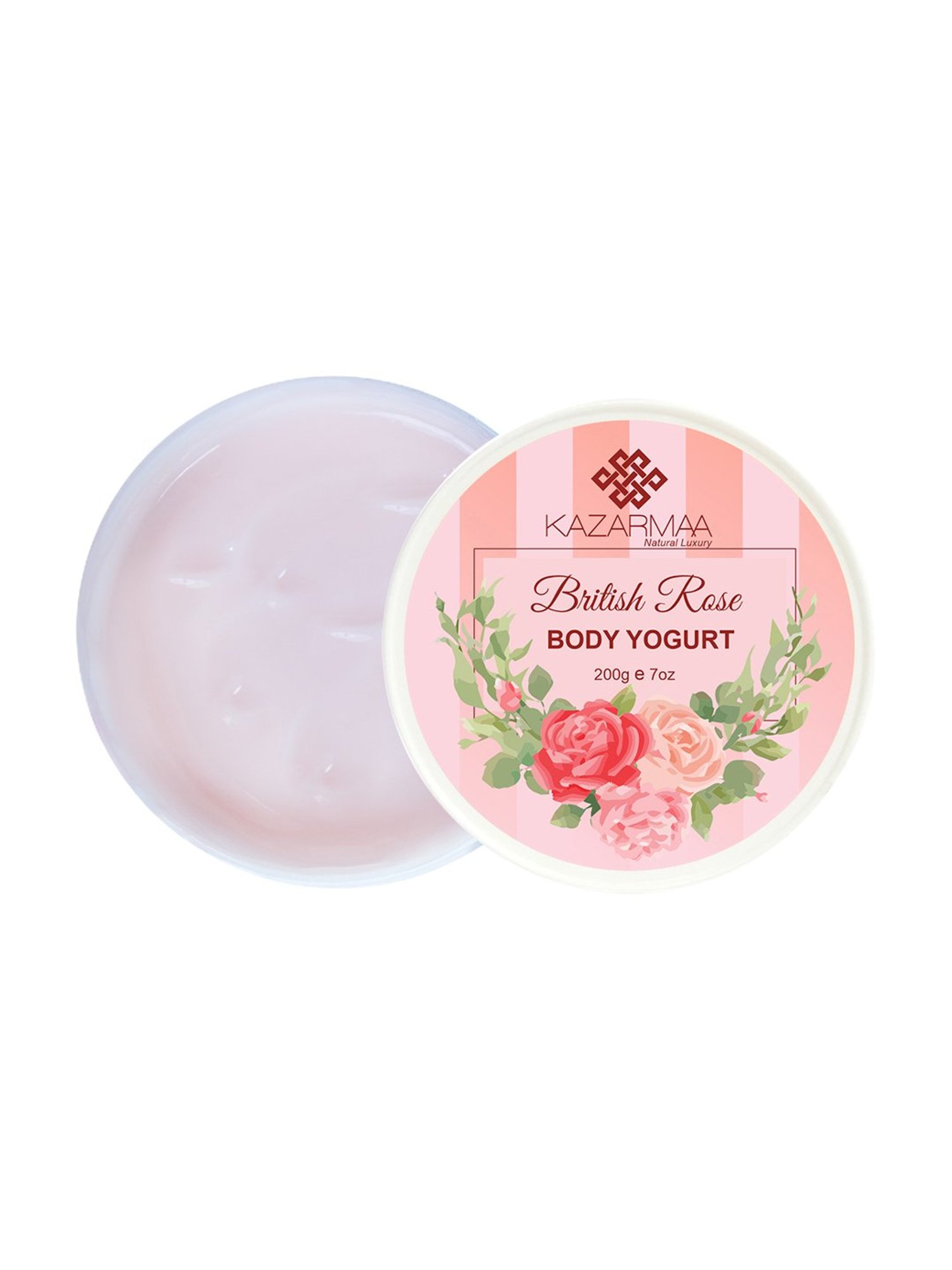 Kazarmaa British Rose Body Yogurt - 200 gm