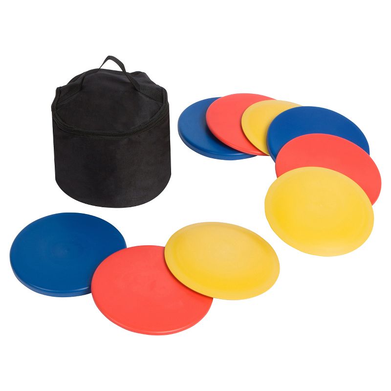 Trademark Innovations Disc Golf Set with Disc Golf Bag (Set of 9 Discs)