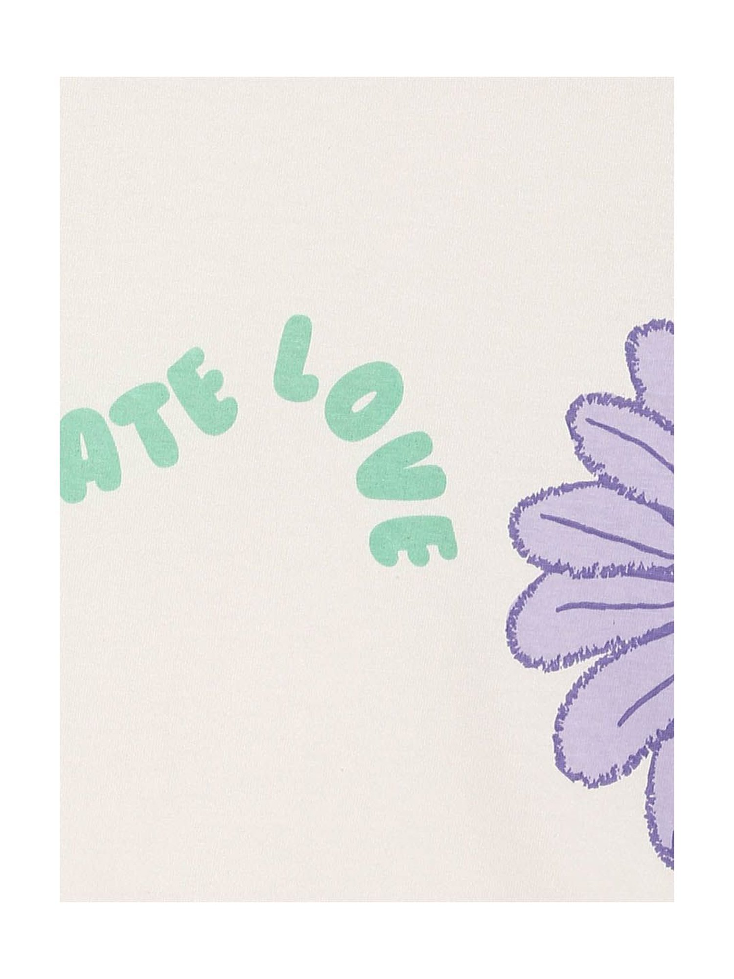 MINIKLUB Kids Off White Printed Top