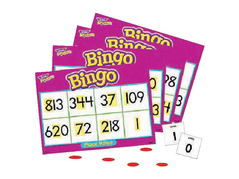 Trend Place Value Bingo Game