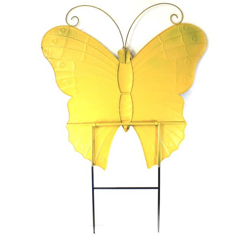 Home & Garden 44.0" Jumbo Butterfly Stake Yard Decor Direct Designs International  -  Decorative Garden Stakes