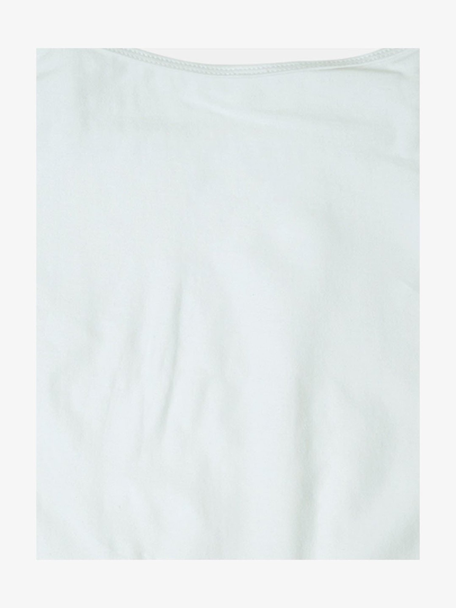 Sillysally Kids White Solid Camisole (Pack of 3)