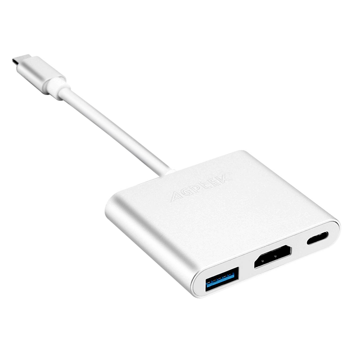 Type C USB 3.1 to USB-C 4K HDMI USB 3.0 Adapter 3 in 1 Hub For Macbook Pro