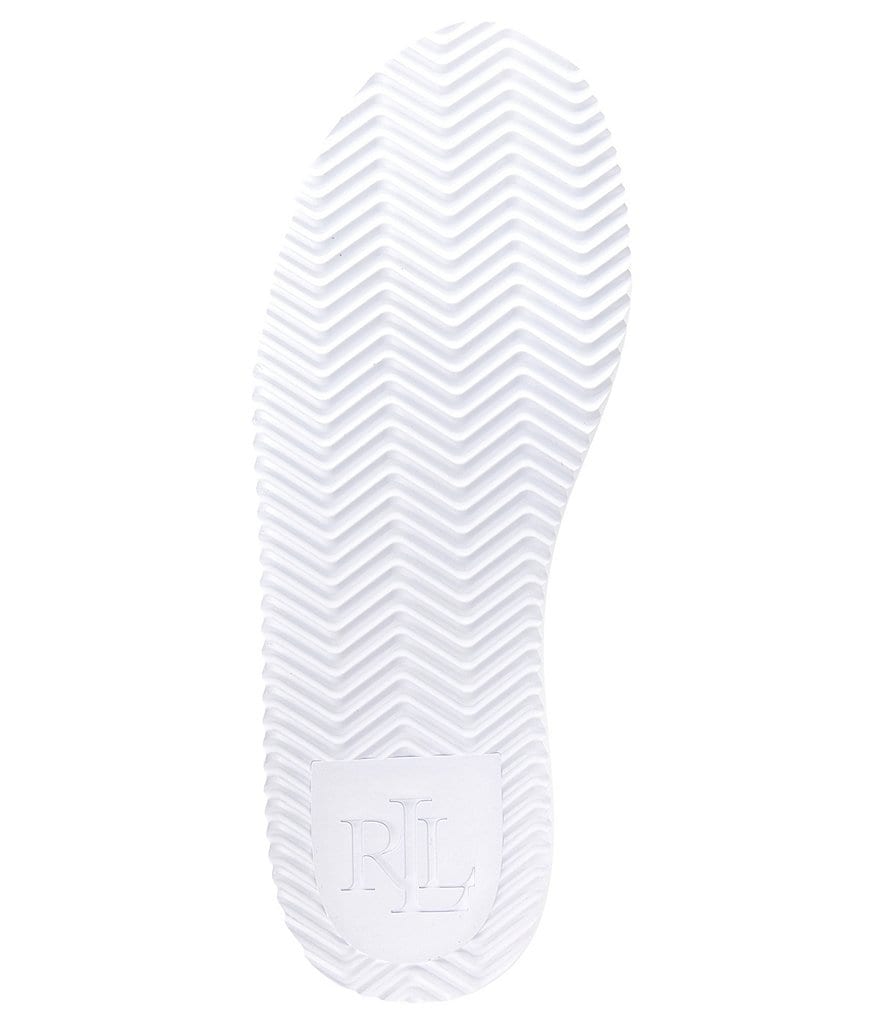 Lauren Ralph Lauren Angeline II Leather Lace-Up Sneakers