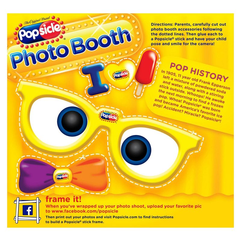 Popsicle Orange Cherry Grape Variety Ice Pops - 18ct