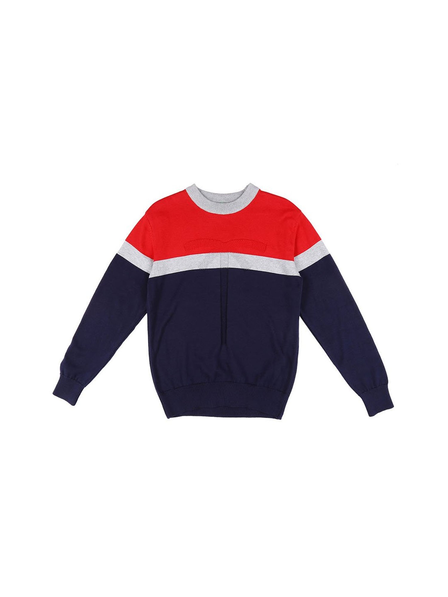 Gini & Jony Kids Multicolor Striped Sweater