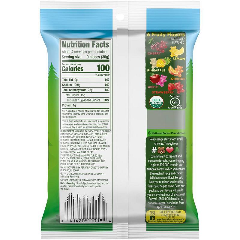 Black Forest Organic Bears Peg - 4oz