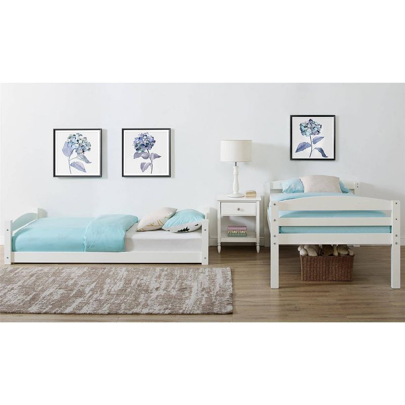 Twin Bertha Bunk Bed White - Dorel Living