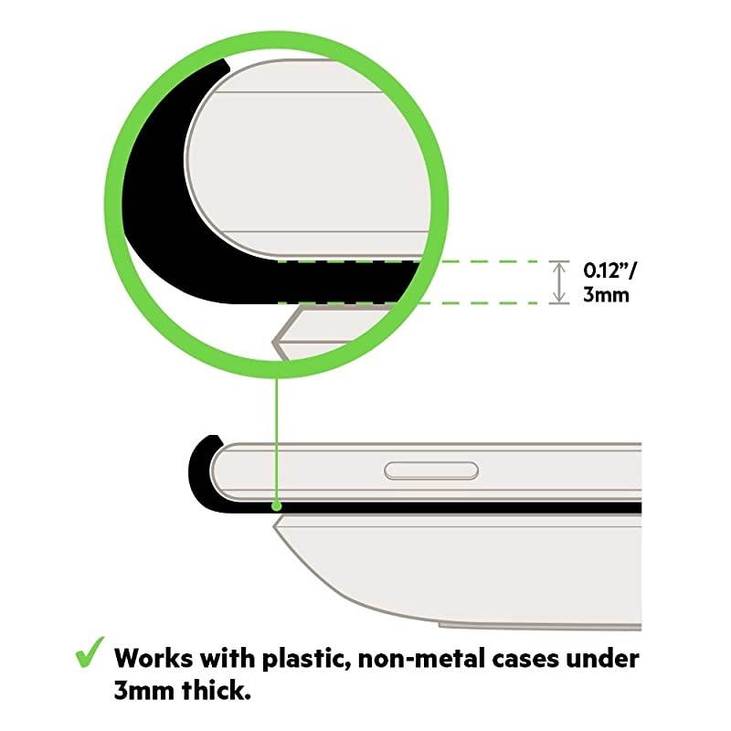 Wireless Charging Pad 7.5W - Includes AC Adapter, Compatible with iPhone, Galaxy, Airpods 2, and Other Qi Enabled Devices