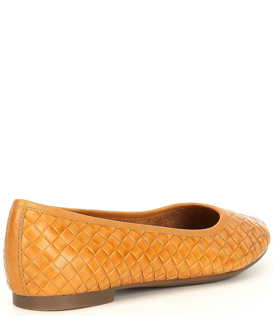 Jack Rogers Blair Pointed Toe Bow Leather Flats