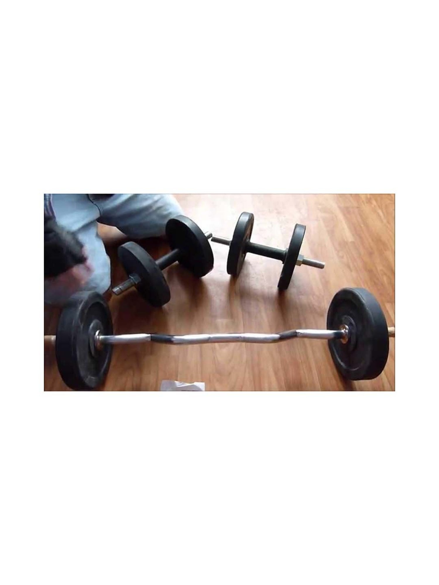 BIGBULL Rubber Coated Solid Hex Dumbbell (Pack Of Two) (2.5 Kg x 2pc (Total = 5 kg))