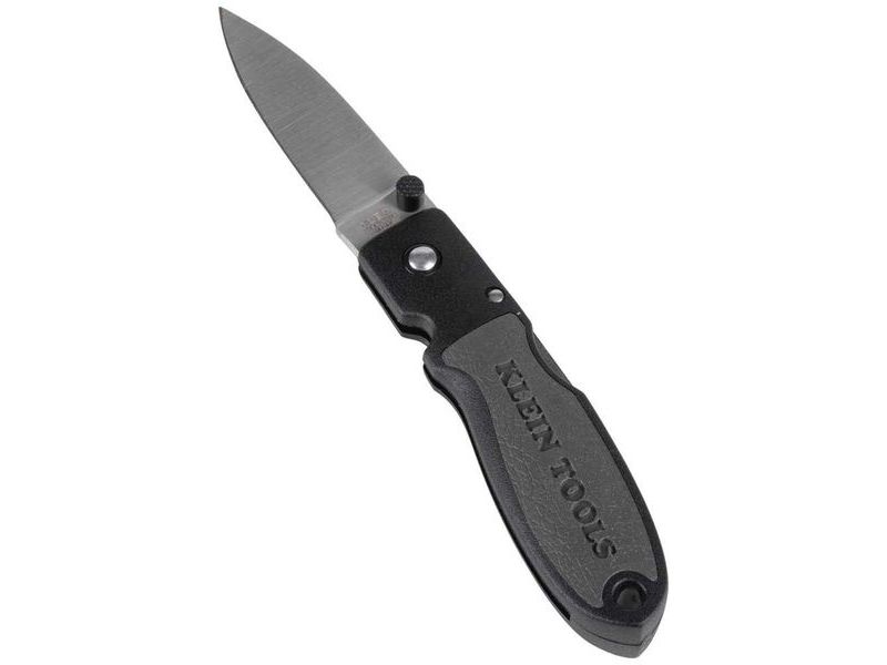 KLEIN TOOLS 44002 Lightweight Lockback Knife, 2-3/8-Inch Drop Point Blade,