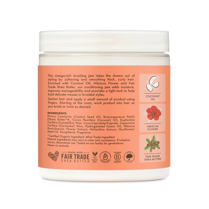 SheaMoisture Coconut & Hibiscus Kids Braiding Jam - 5.5oz