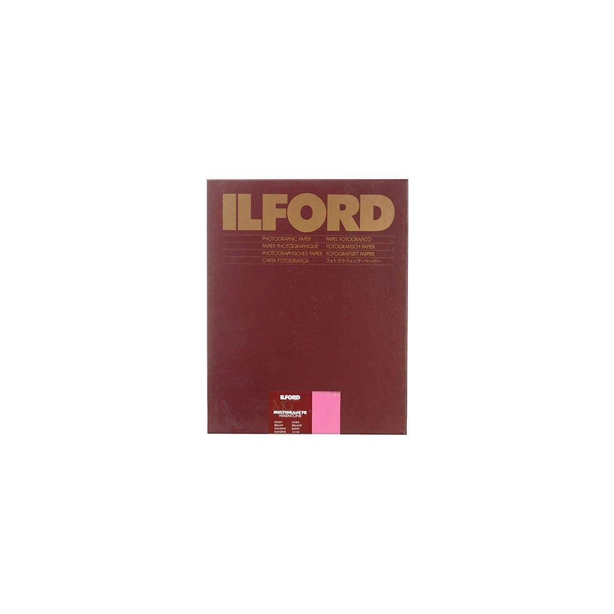 Ilford Multigrade FB Warmtone VC Enlarging Paper, Glossy, 11x14", 10 Sheets,