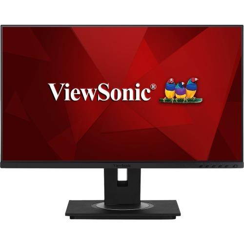 ViewSonic VG2455-2K 24" Quad HD 2560 x 1440 2K HDMI DisplayPort USB 3.1 Type-C Built-in Speakers USB 3.0 Hub Anti-Glare Backlit LED Height Adjustable IPS Monitor